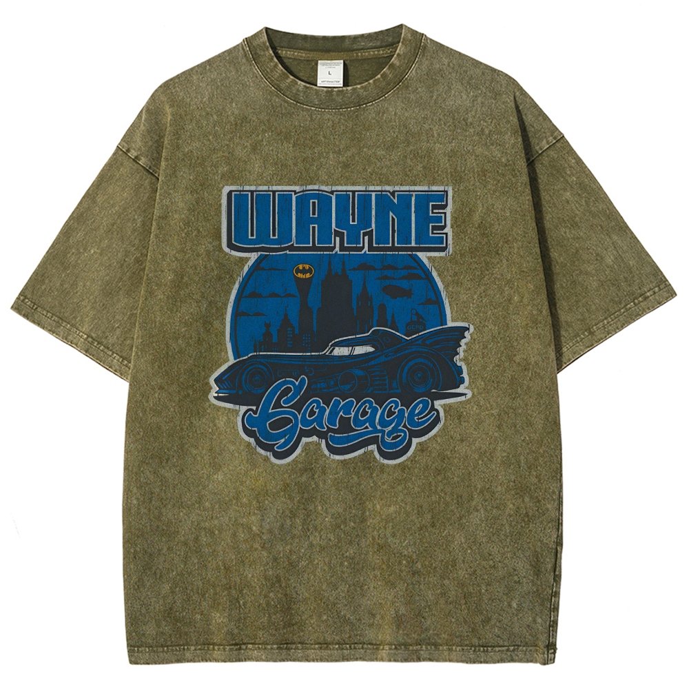Wayne Garage Vintage Distressed T-shirt