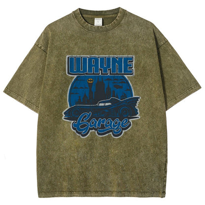 Wayne Garage Vintage Distressed T-shirt