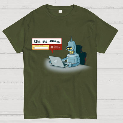 Robot Detector Geek T-Shirt