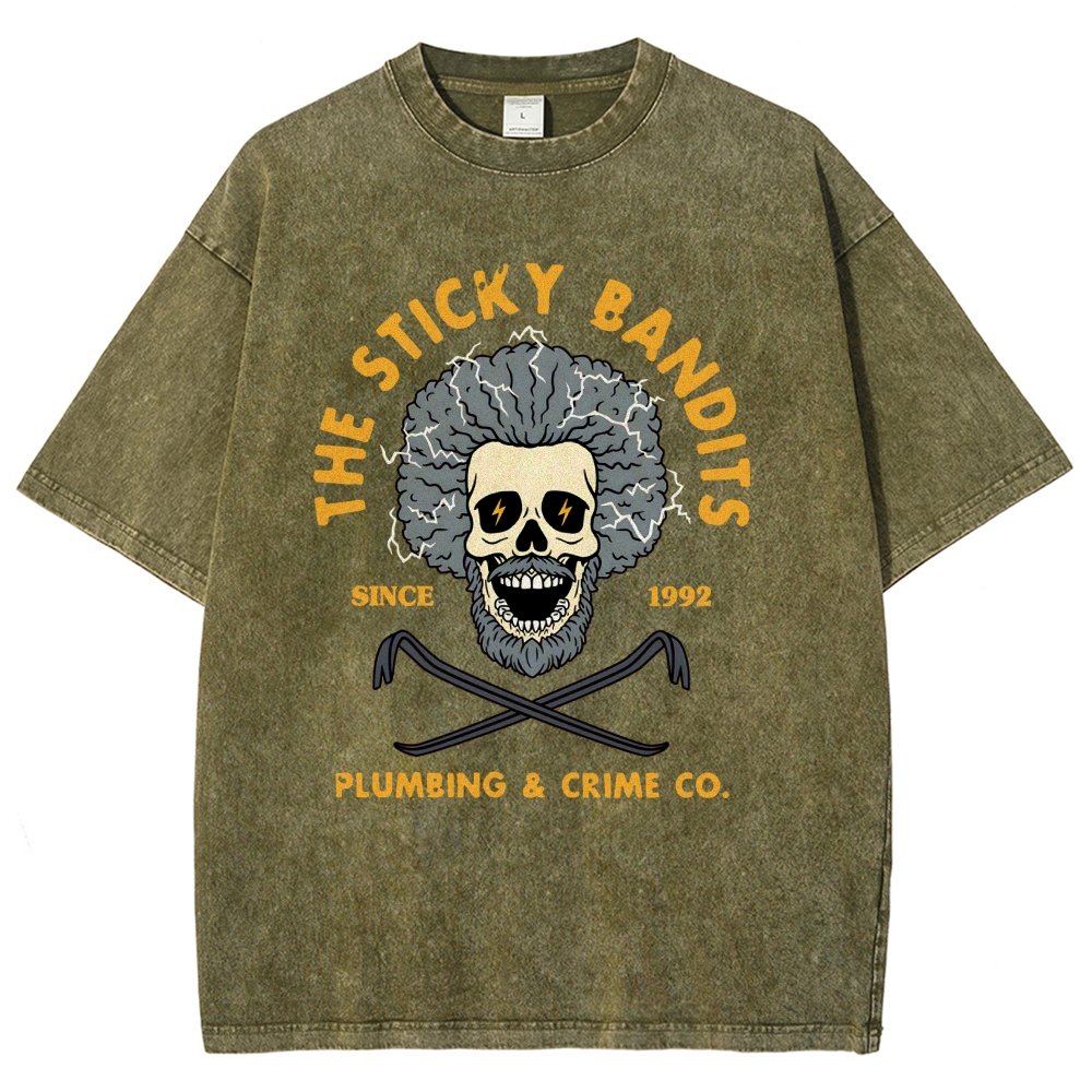 The Sticky Bandits Vintage Distressed T-shirt