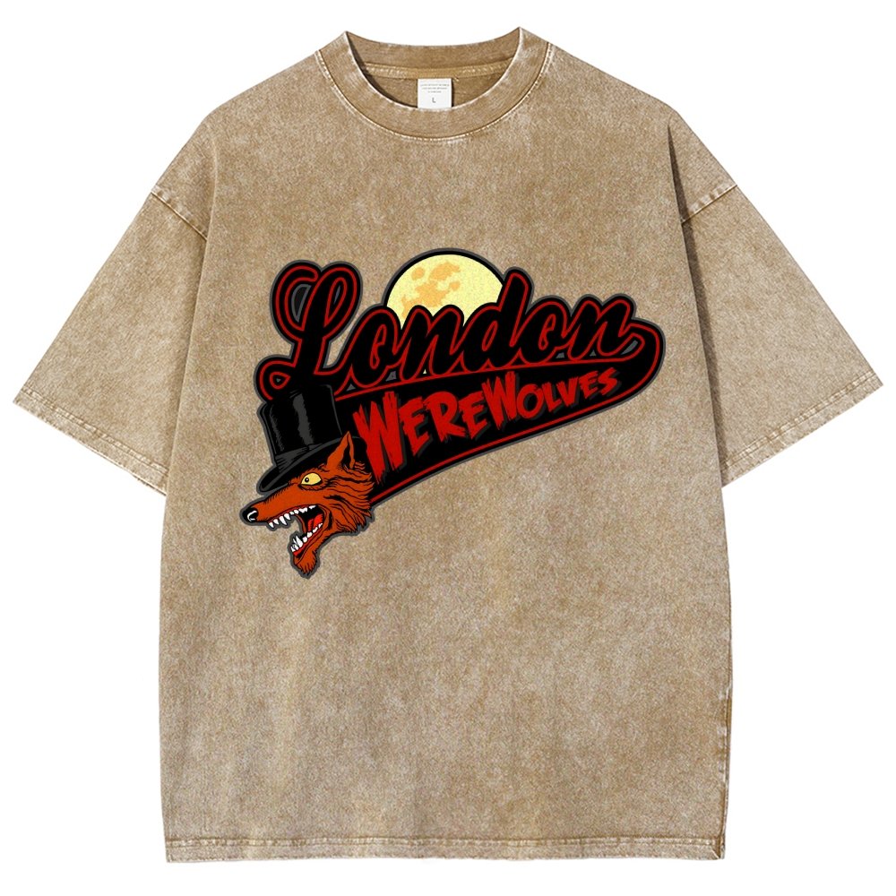 London Wolves Essential Vintage Distressed T-shirt