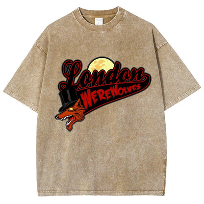 London Wolves Essential Vintage Distressed T-shirt