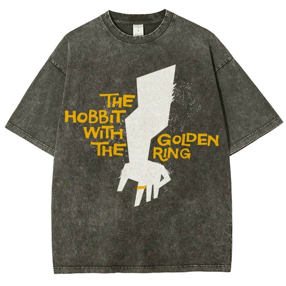Golden Ring Vintage Distressed T-shirt