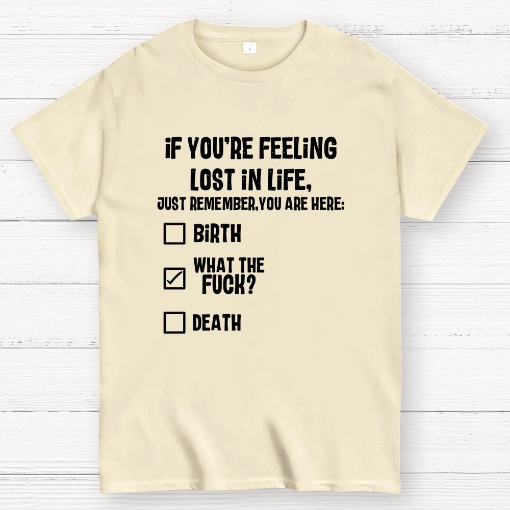 Life Checkpoint ：You Are Here Geek T-Shirt