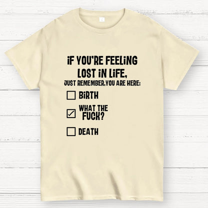 Life Checkpoint ：You Are Here Geek T-Shirt