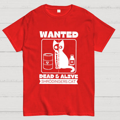 Shrodingers Cat , Funny Cat Geeky T-Shirt
