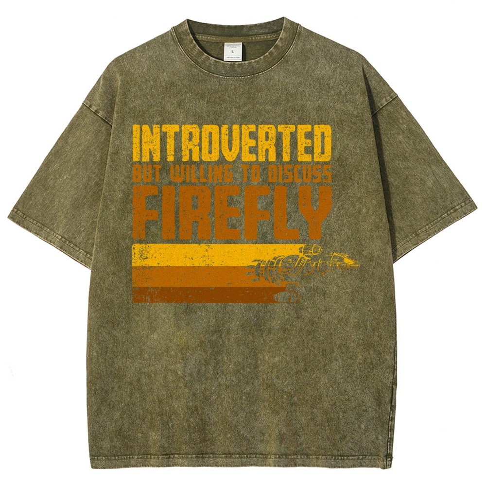 Introverted Wanderer Vintage Distressed T-shirt