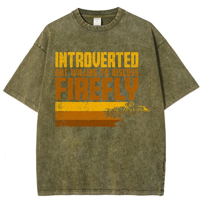 Introverted Wanderer Vintage Distressed T-shirt