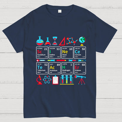 Science Teacher Vintage Geeky T-Shirt