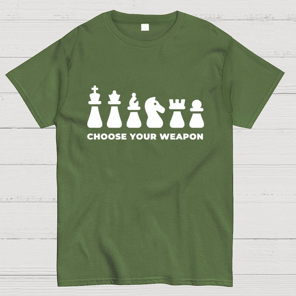 Choose Your Weapon Unisex Geek T-Shirt