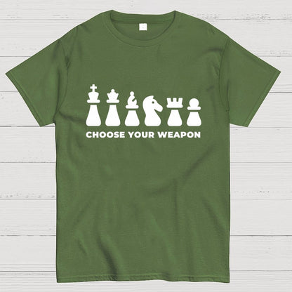 Choose Your Weapon Unisex Geek T-Shirt
