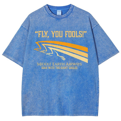 Fly, You Guys! Vintage Distressed T-shirt