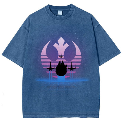 The Retro Rebellion Vintage Distressed T-shirt