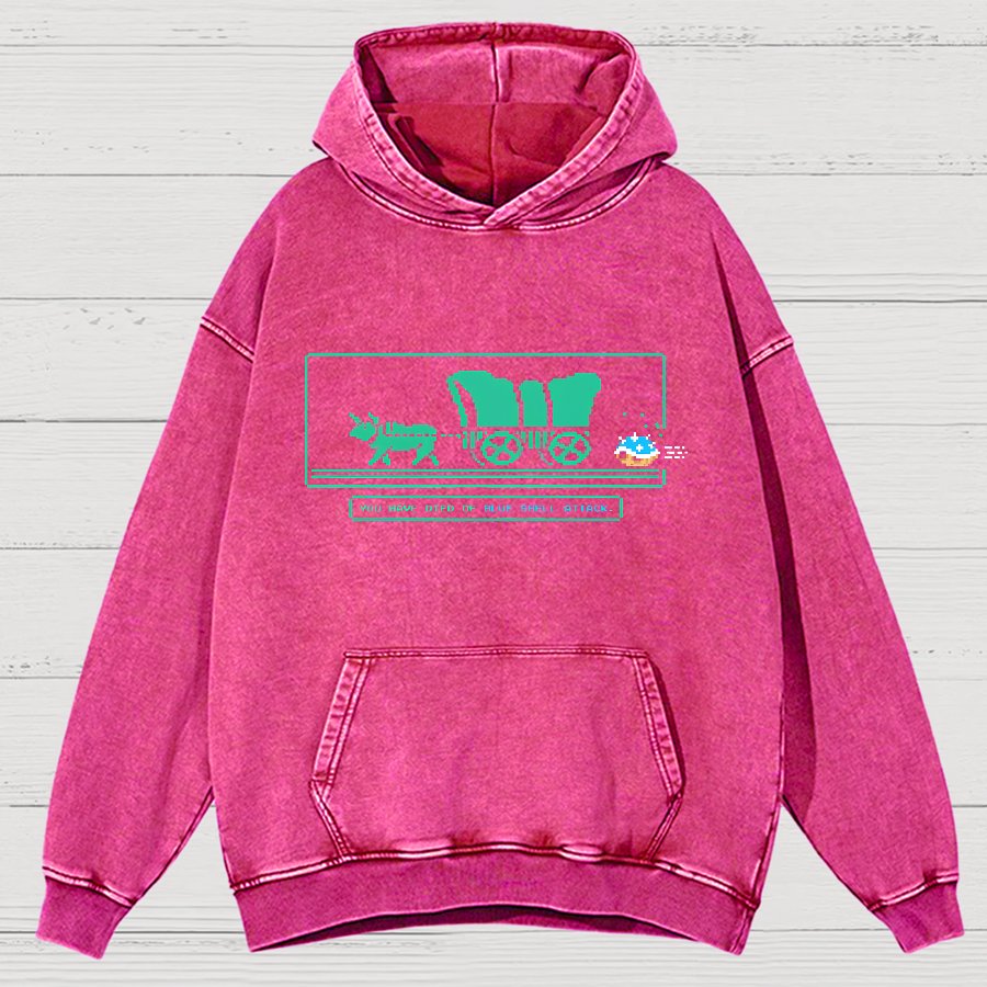 Oregon Karting Vintage Distressed Hoodie