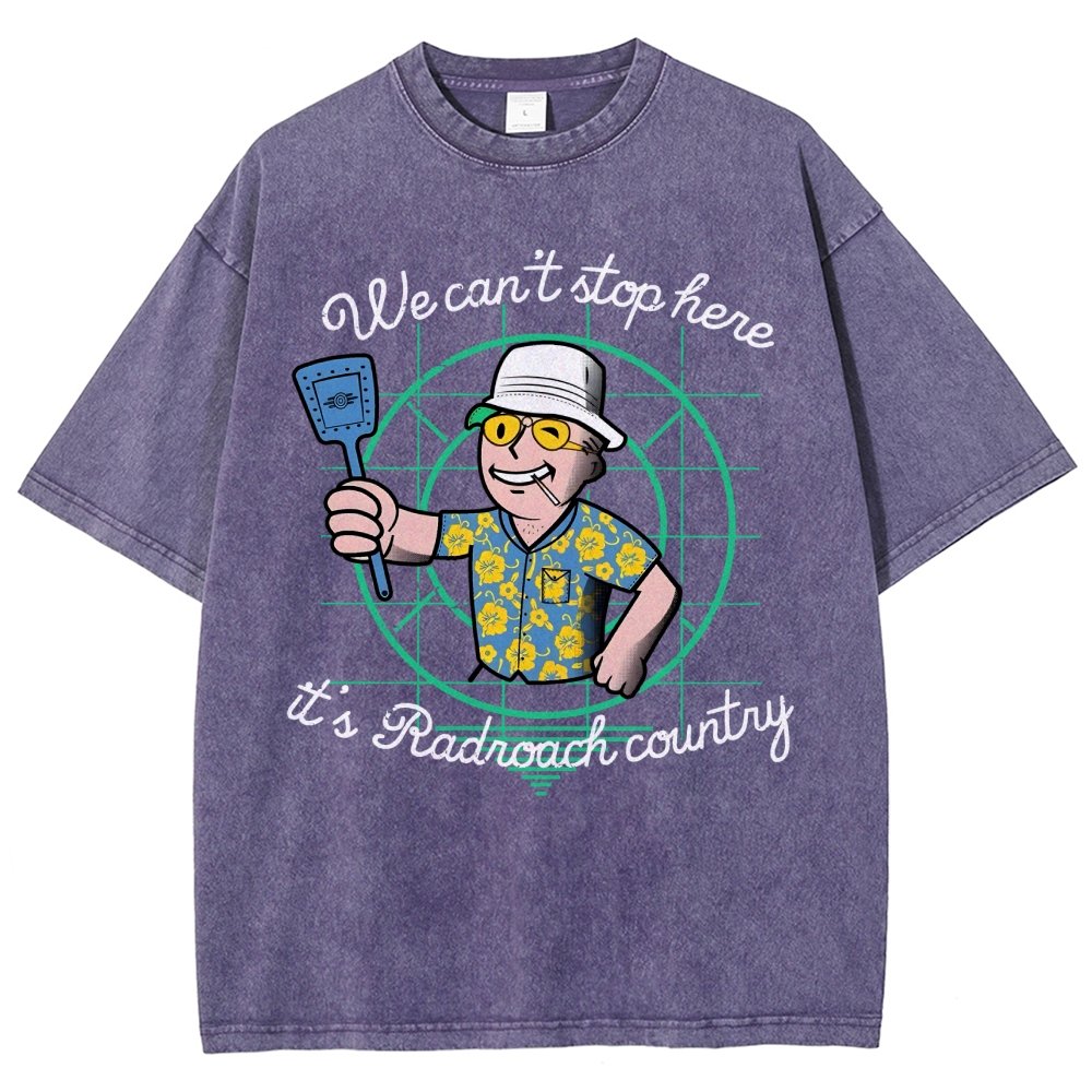 We Can’t Stop Here Vintage Distressed T-shirt