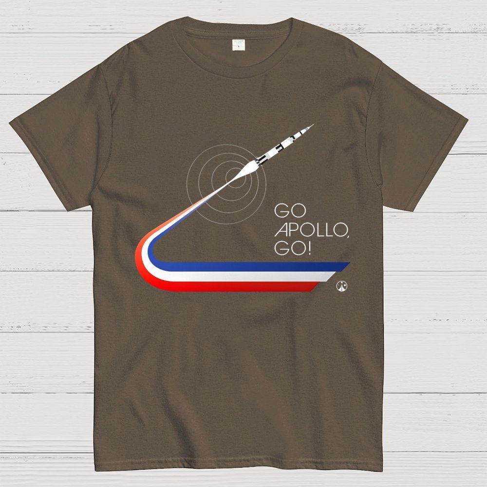 GO APOLLO, GO! We choose to go to the Moon... Geek T-Shirt