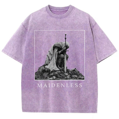 Maidenless Vintage Distressed T-shirt