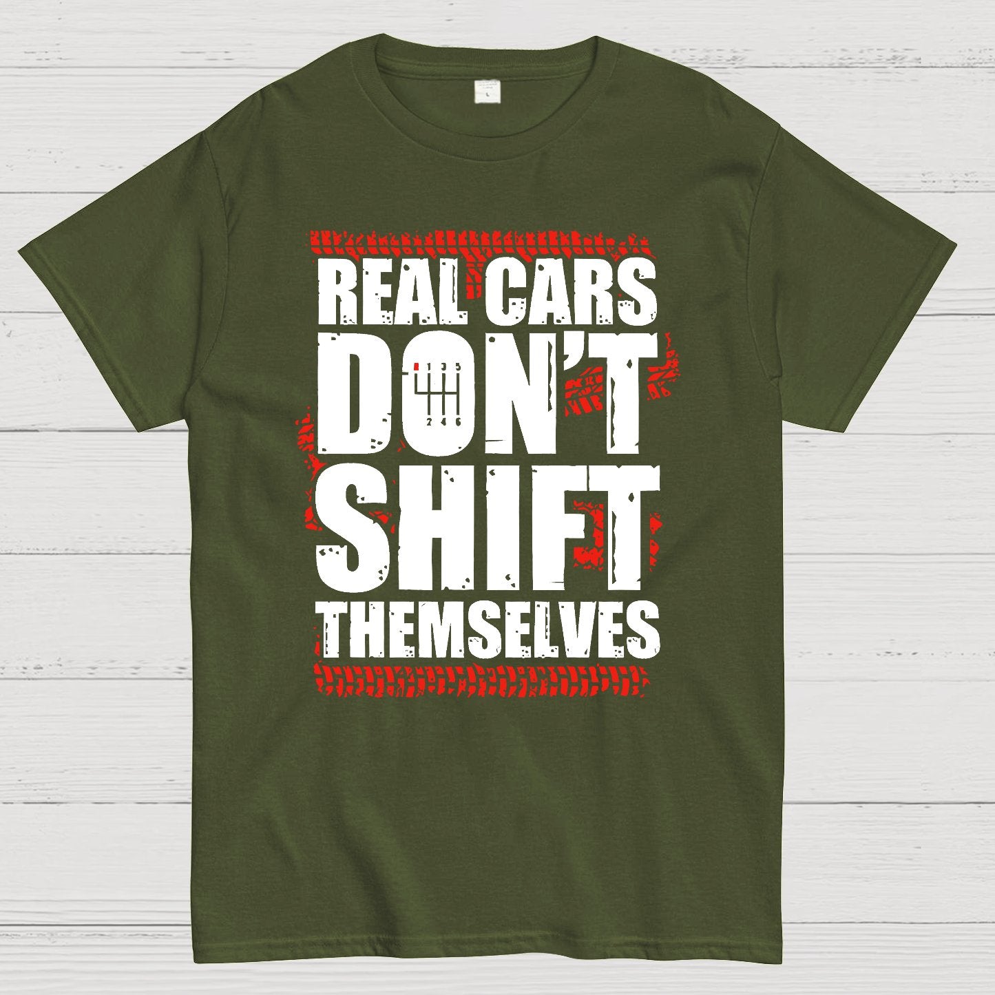 Manual Transmission Gearhead Geek T-Shirt