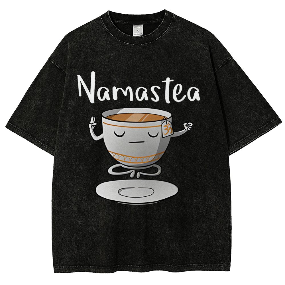 Namastea Vintage Distressed T-shirt