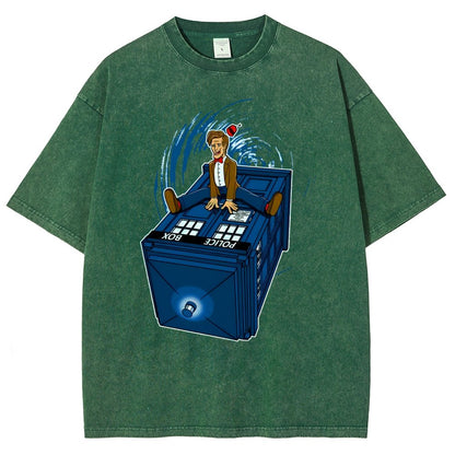How I Learned To Love The Time Machine Vintage Distressed T-shirt