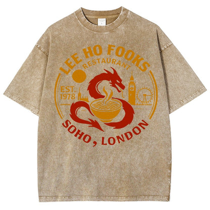 Lee Ho Fooks Chinese Restaurant Vintage Distressed T-shirt