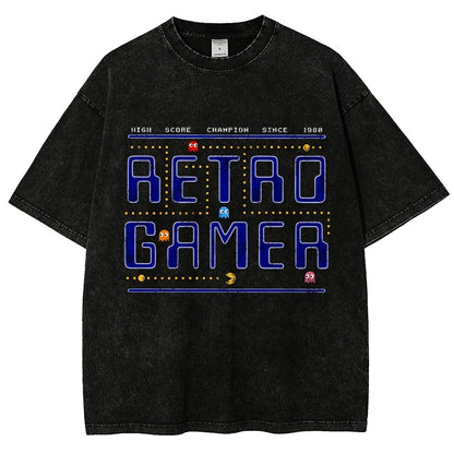 Retro Gamer Vintage Distressed T-shirt