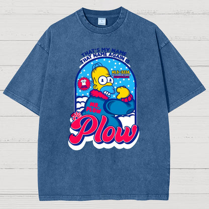 Mr. Plow Vintage Distressed T-shirt