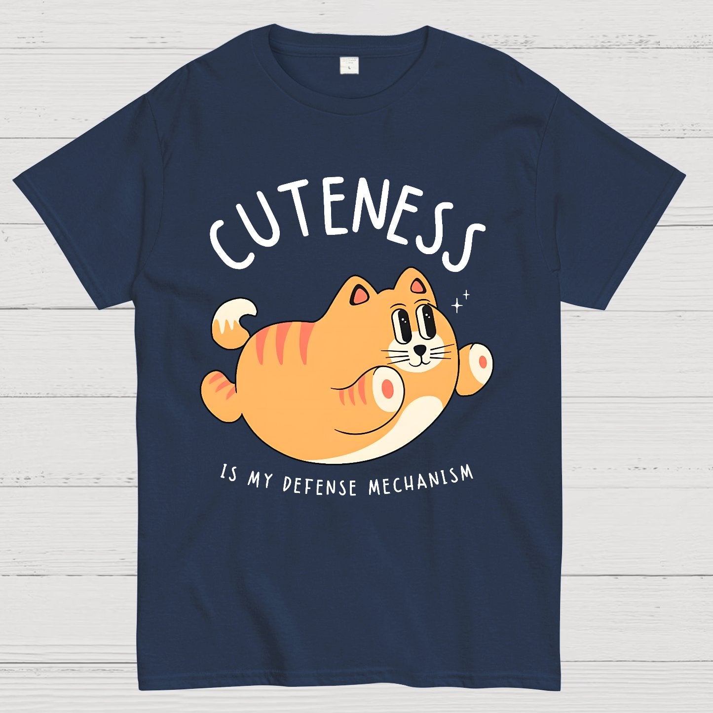 Cuteness is My Defense Mechanism Geek T-Shirt