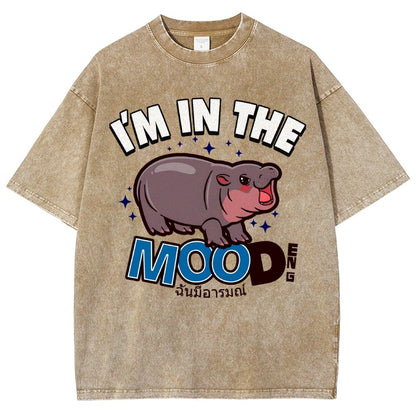 I'm In The MOOd Deng Vintage Distressed T-shirt