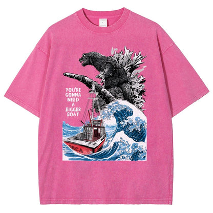 You need a bigger boat Funny Vintage Distressed T-shirt