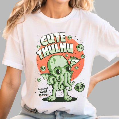 Cute Cthulhu Geek T-Shirt