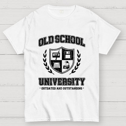 Old School University Unisex Geek T-Shirt