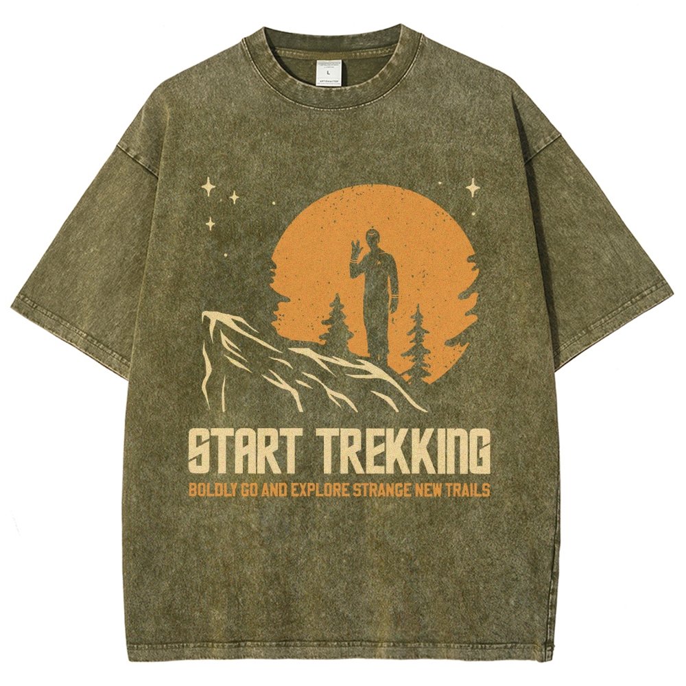 Start Exploring Vintage Distressed T-shirt