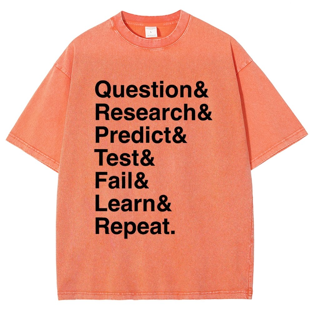 Scientific Method Vintage Distressed T-shirt