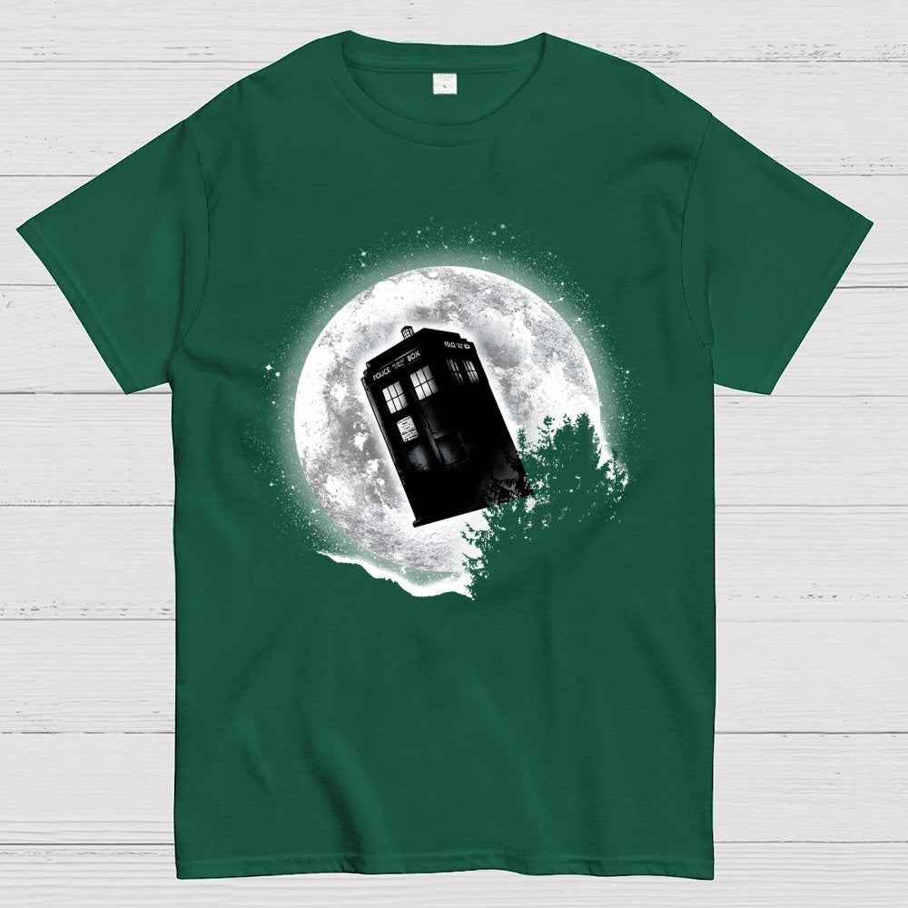Moonlight Time Machine Geek T-Shirt