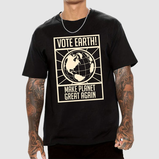 Vote Earth Unisex Geek T-Shirt