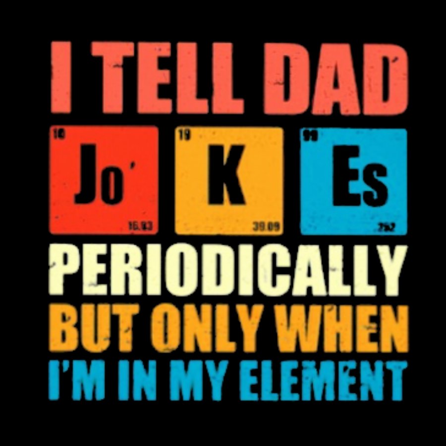 I Tell Dad Jokes Periodically But Only When I'm In My Element Vintage Distressed Washed Tank
