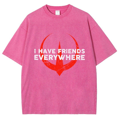 I Have Friends Everywhere Vintage Distressed T-shirt