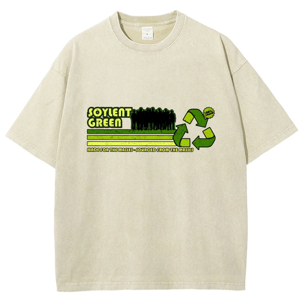 100 Percent Organic People Vintage Distressed T-shirt