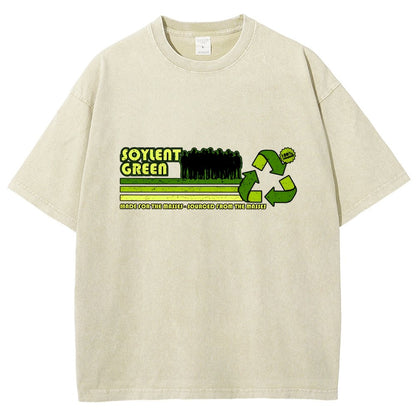 100 Percent Organic People Vintage Distressed T-shirt