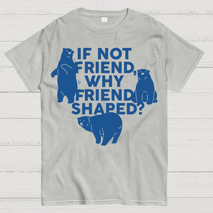 If Not Friend, Why Friend Shaped Geek T-Shirt