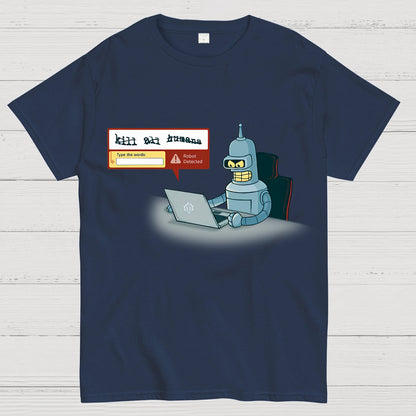Robot Detector Geek T-Shirt
