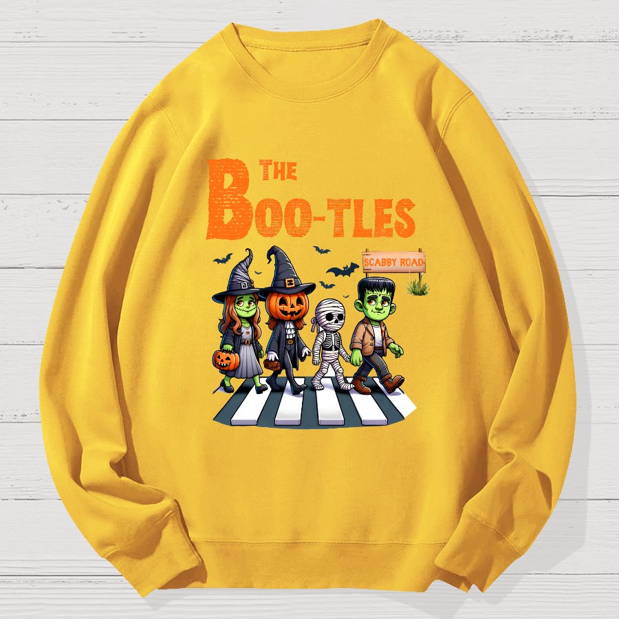 The Bootles Halloween Geek Cotton Sweatshirt