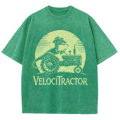 VelociTractor Vintage Distressed T-shirt