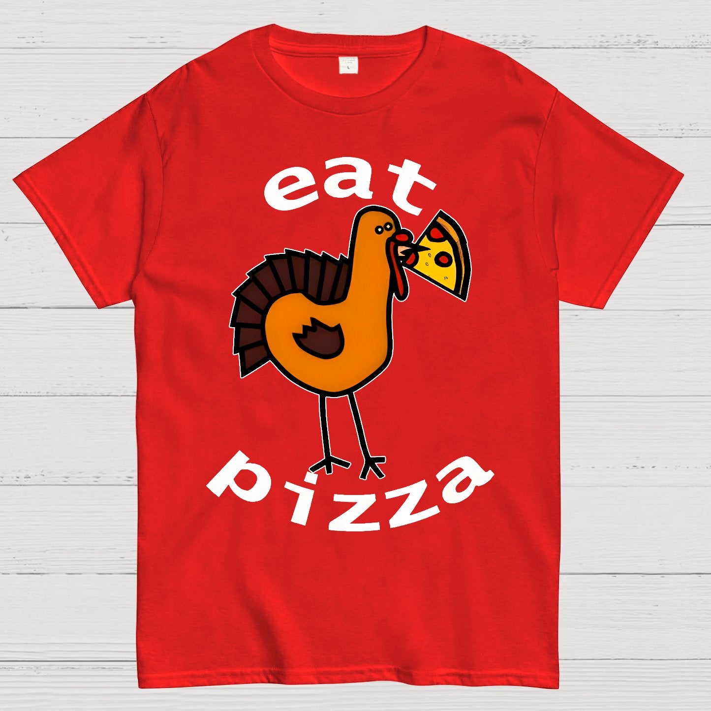 Eat Pizza Funny Geek T-Shirt