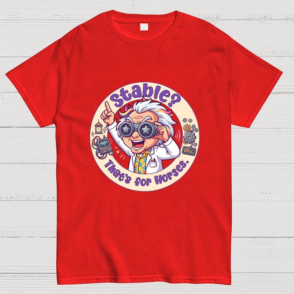 Stable That’S For Horses Art Print Geek T-Shirt