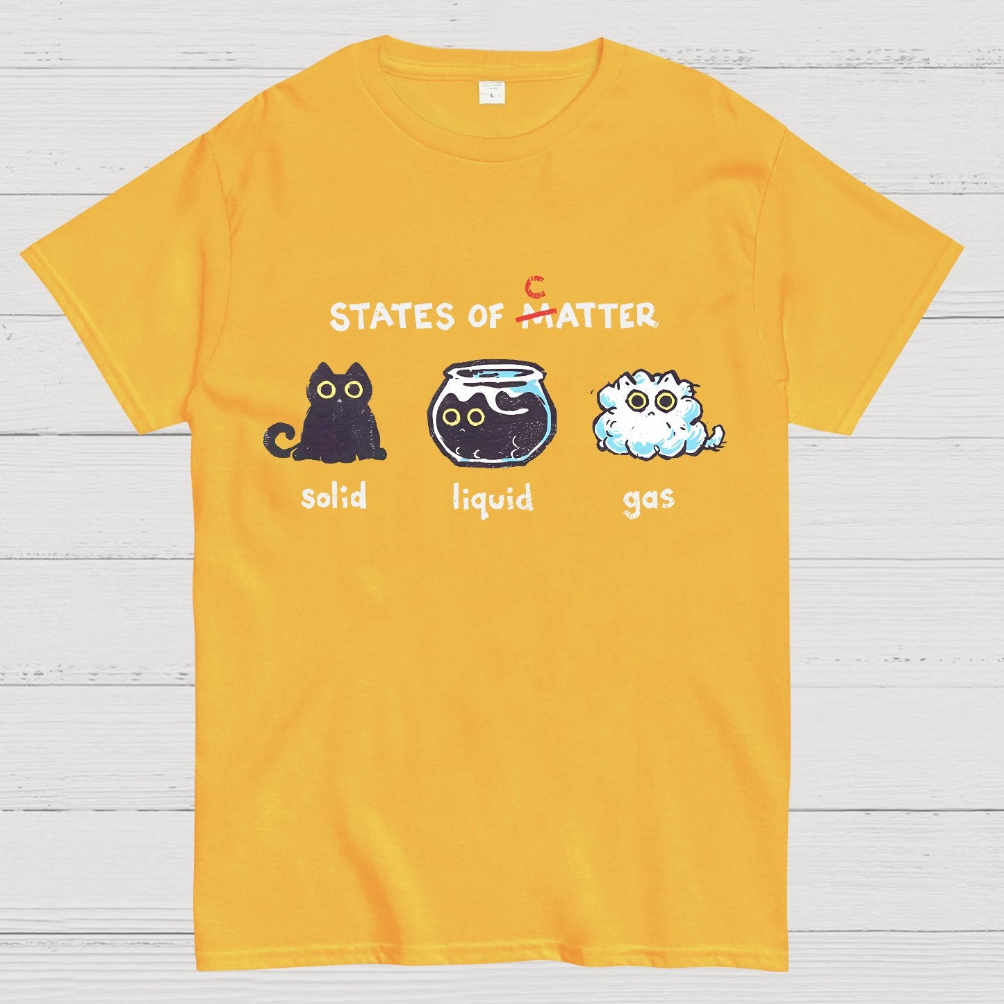 States of Catter Geek T-Shirt