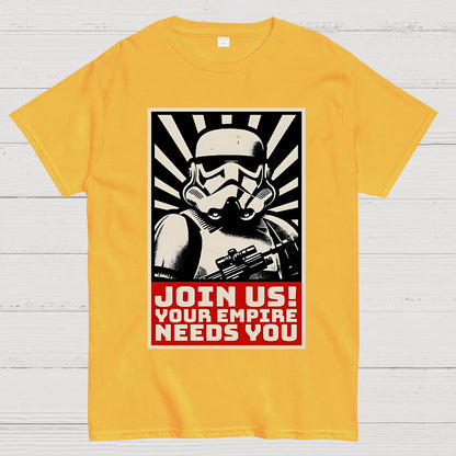 Join Us Your Realm Needs You Geek T-Shirt