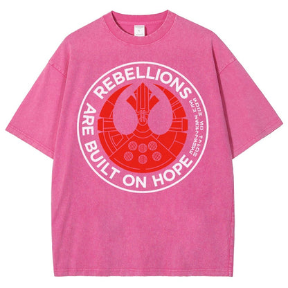 Rebellions Are Built on Dreams Vintage Distressed T-shirt