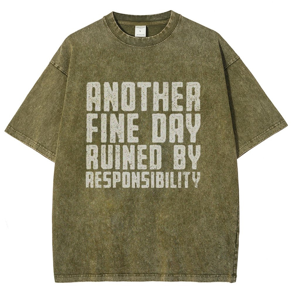 Another Fine Day Vintage Distressed T-shirt